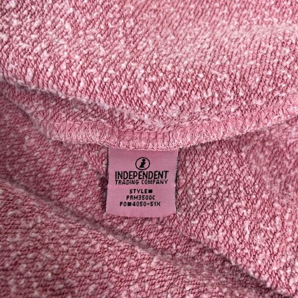 Liquid Death Instant Death Sweatshirt Mens Size XXXL 3XL Pink Pullover Crew Neck - Picture 8 of 11